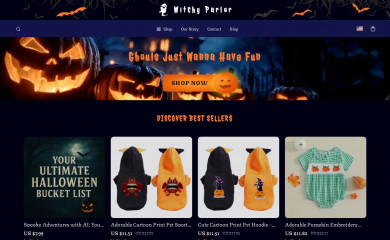 witchyparlor.shop screenshot