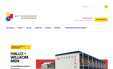 witthauschule.de screenshot