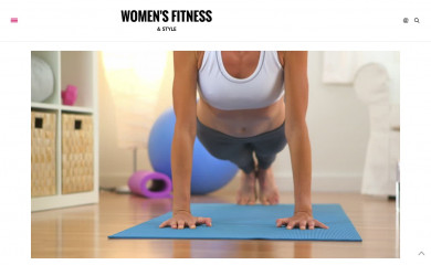 womensfitnessandstyle.com screenshot
