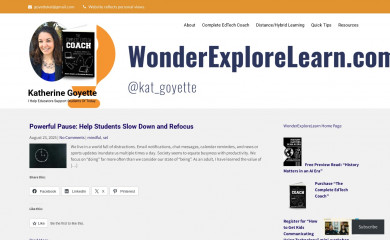 wonderexplorelearn.com screenshot
