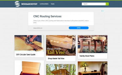 woodarchivist.com screenshot