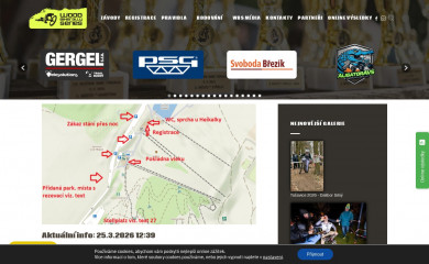 woodbikerallyseries.cz screenshot