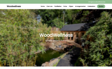woodwellness.be screenshot