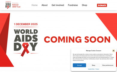 worldaidsday.org screenshot