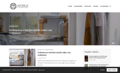 worldinteriors.nl screenshot
