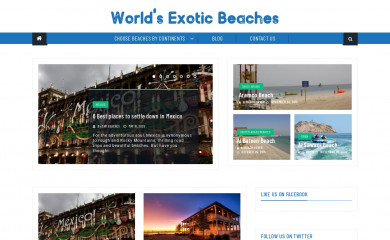 worlds-exotic-beaches.com screenshot