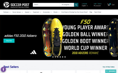 worldsoccerdepot.com screenshot