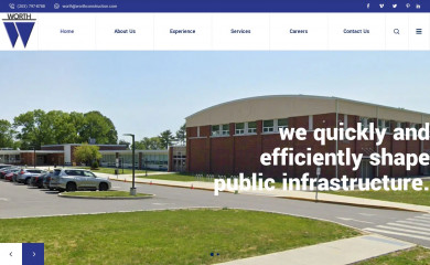 worthconstruction.com screenshot