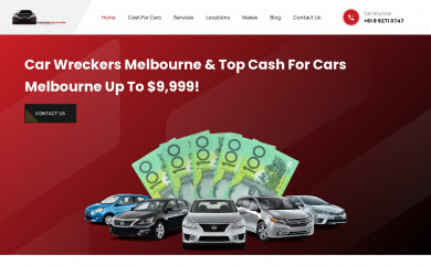 wreckersmelbourne.com.au screenshot