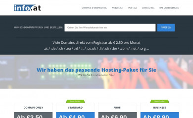 www.info.at screenshot