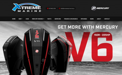 xtrememarine.net.au screenshot