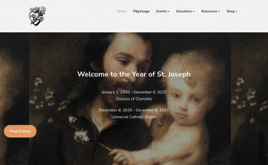 yearofstjoseph.org screenshot
