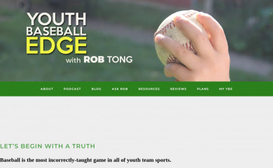 youthbaseballedge.com screenshot