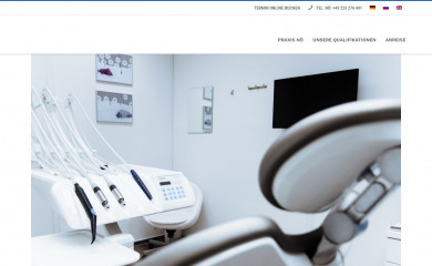 zahnarzt-dem.at screenshot