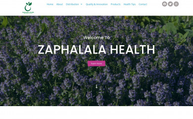 zaphalala.co.za screenshot