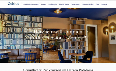 zeitlos-potsdam.de screenshot