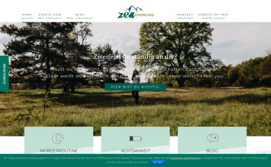zentreasures.de screenshot