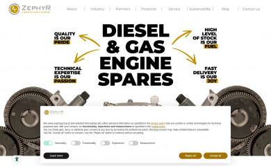 zephyrgroup.it screenshot