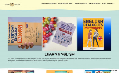zigzagenglish.co.uk screenshot