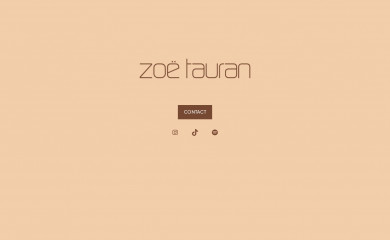 zoetauran.com screenshot