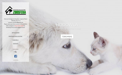 zoosfera.com.pl screenshot