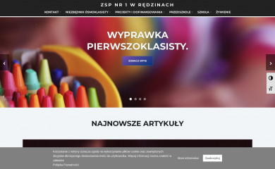 zsp1redziny.pl screenshot