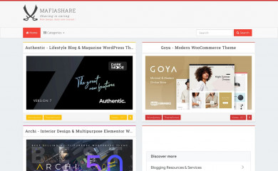 3clicks Child Theme (Shared on MafiaShare.net) screenshot