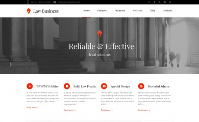 http://Law business.cmsmasters.net/ screenshot
