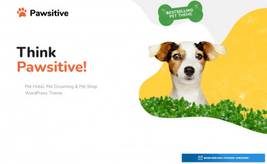 http://Pawsitive.bold-themes.com screenshot