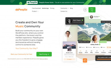 https://PeepSo.com screenshot