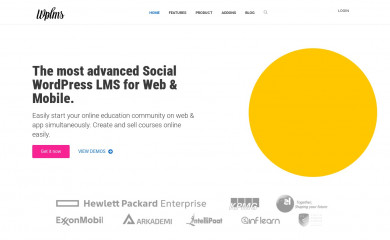 https://WPLMS.io/ screenshot