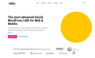 https://WPLMS.io/ screenshot