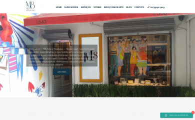 m8molduras.com.br screenshot