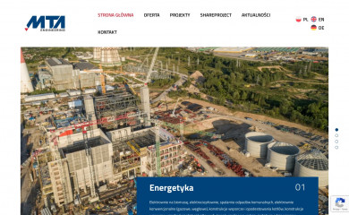 mta.com.pl screenshot