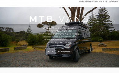 mtbvans.co.nz screenshot