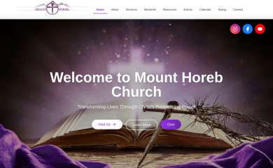 mthorebexperience.org screenshot