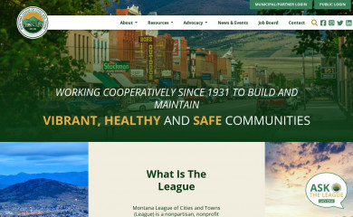 mtleague.org screenshot