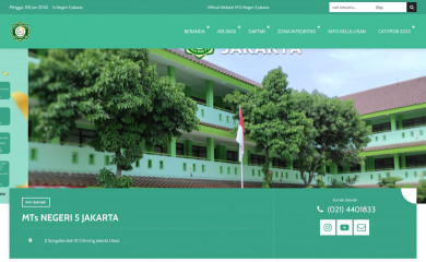 mtsn5jakarta.sch.id screenshot