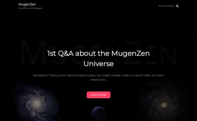 mugenzen.com screenshot