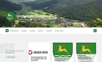 muggendorf.gv.at screenshot
