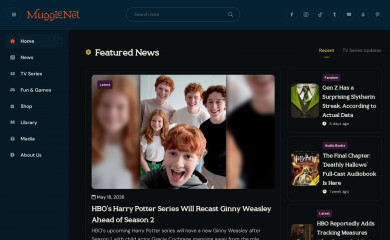 mugglenet.com screenshot