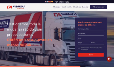 mudanzas-malaga.com screenshot