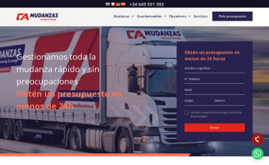mudanzas-en-malaga.es screenshot