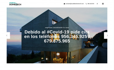 mueblesdomenech.com screenshot