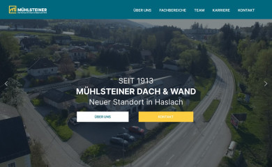 muehlsteiner.at screenshot
