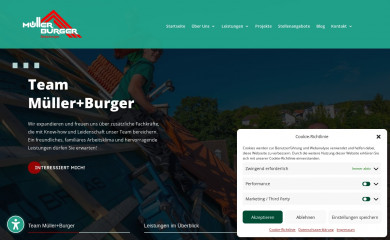 mueller-burger.de screenshot