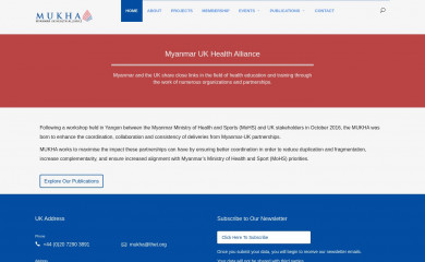 mukhalliance.org screenshot