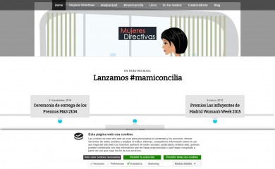 mujeres-directivas.com screenshot