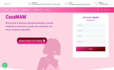 mujeresapoyandomujeres.org.mx screenshot