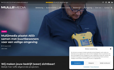 http://www.mull2media.nl screenshot